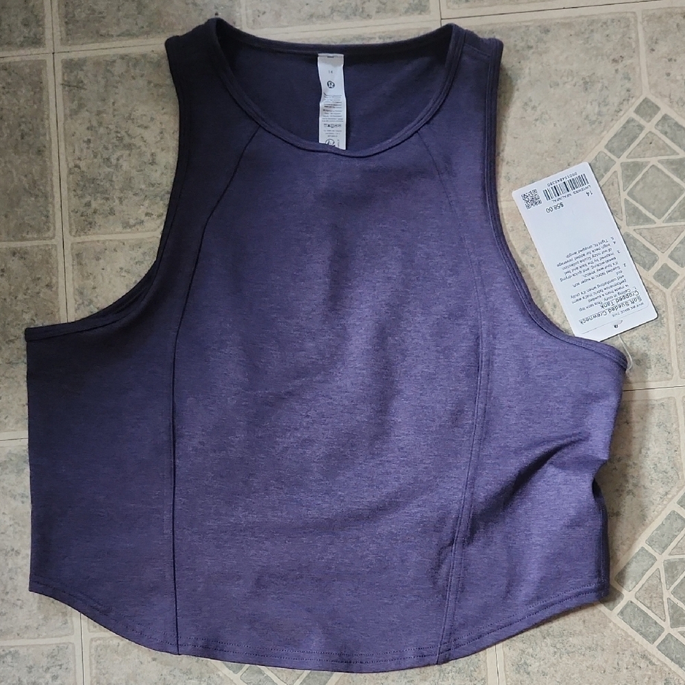 Lululemon Soft Sueded Tank in Nightfall